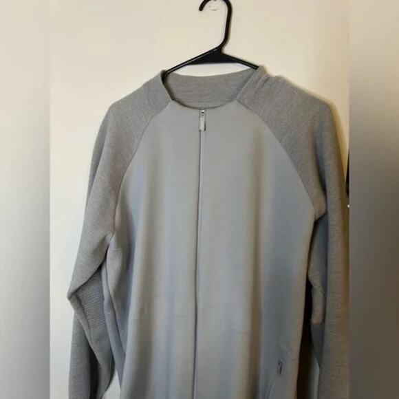 Adidas Adi Pure Golf Zip Up Sweater Men’s XL Grey - Picture 2 of 7